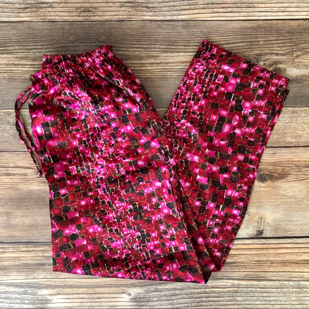 3/$24 Secret Treasures Sleep Pants Pink Medium